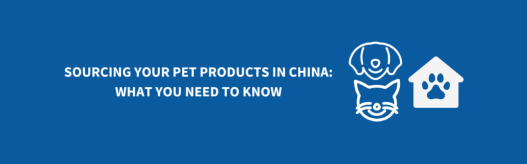 BLND-Sourcing - Sourcing Pet Products in China - Banner Image